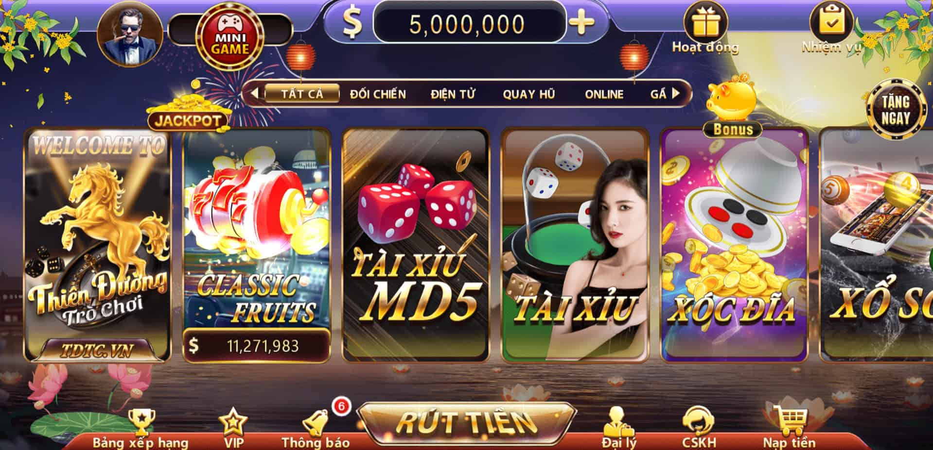 Game bài TDTC