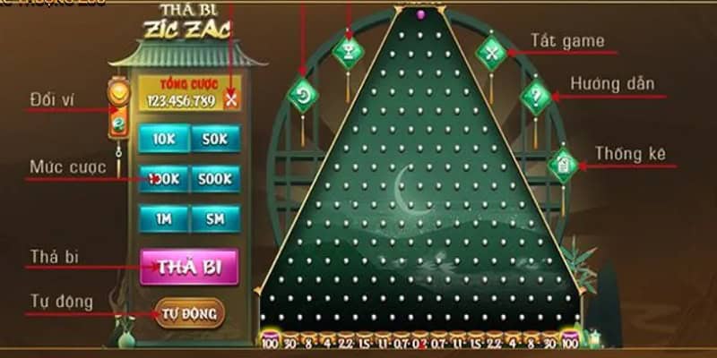 Các bước chơi game Zic Zac tại TDTC cần nắm rõ