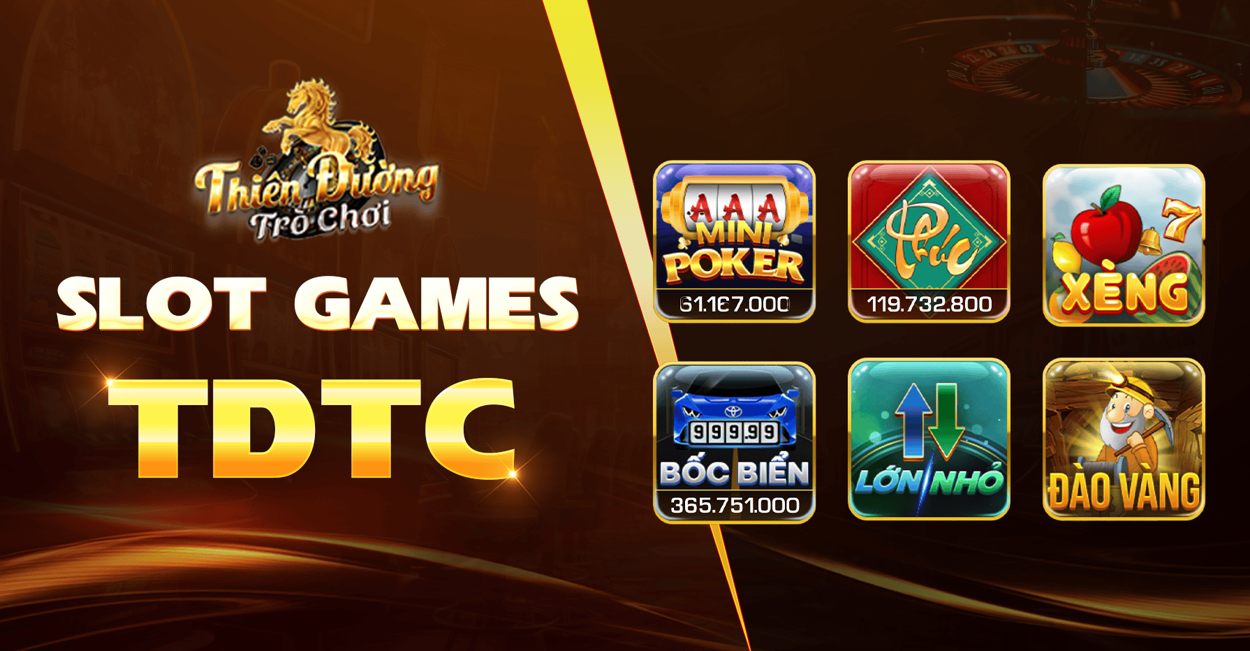 Slot Games TDTC - Thiên Đường Quay Hũ