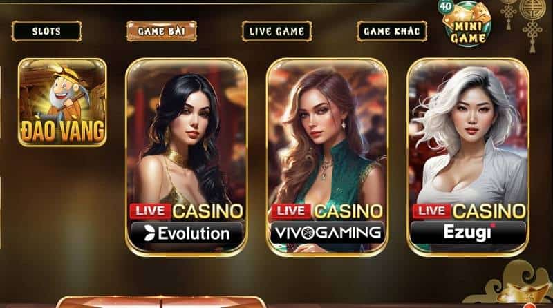 Kho trò chơi chất lượng tại Evolution chờ người chơi trải nghiệm