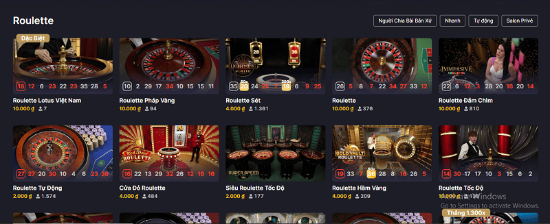 Cách thức cá cược tại Live game Thiên Đường Trò Chơi đơn giản